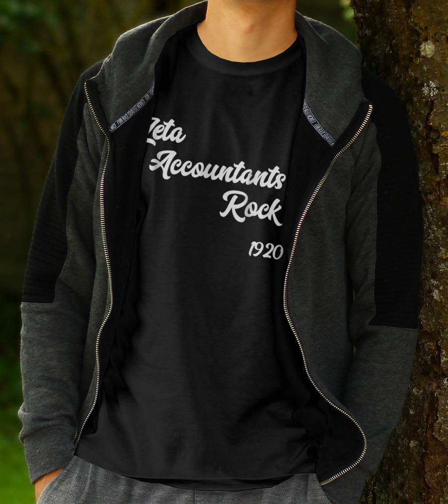 Zeta Accountants Rock 1920 T-Shirt