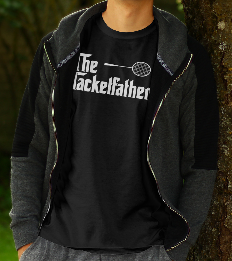 The Racketfather Badminton Player T-Shirt