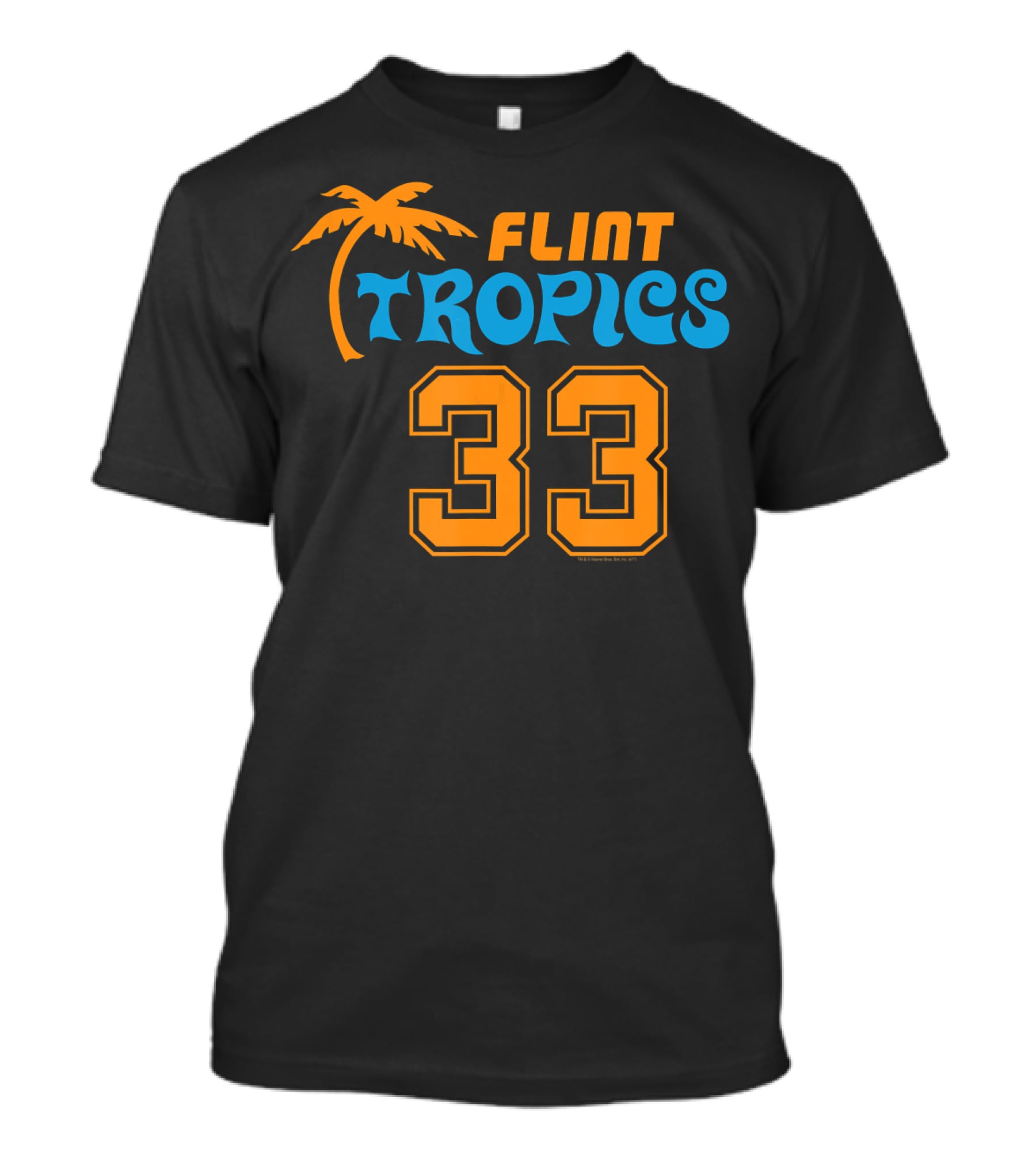 Flint Tropics 33 Semi Pro Jersey T-Shirt