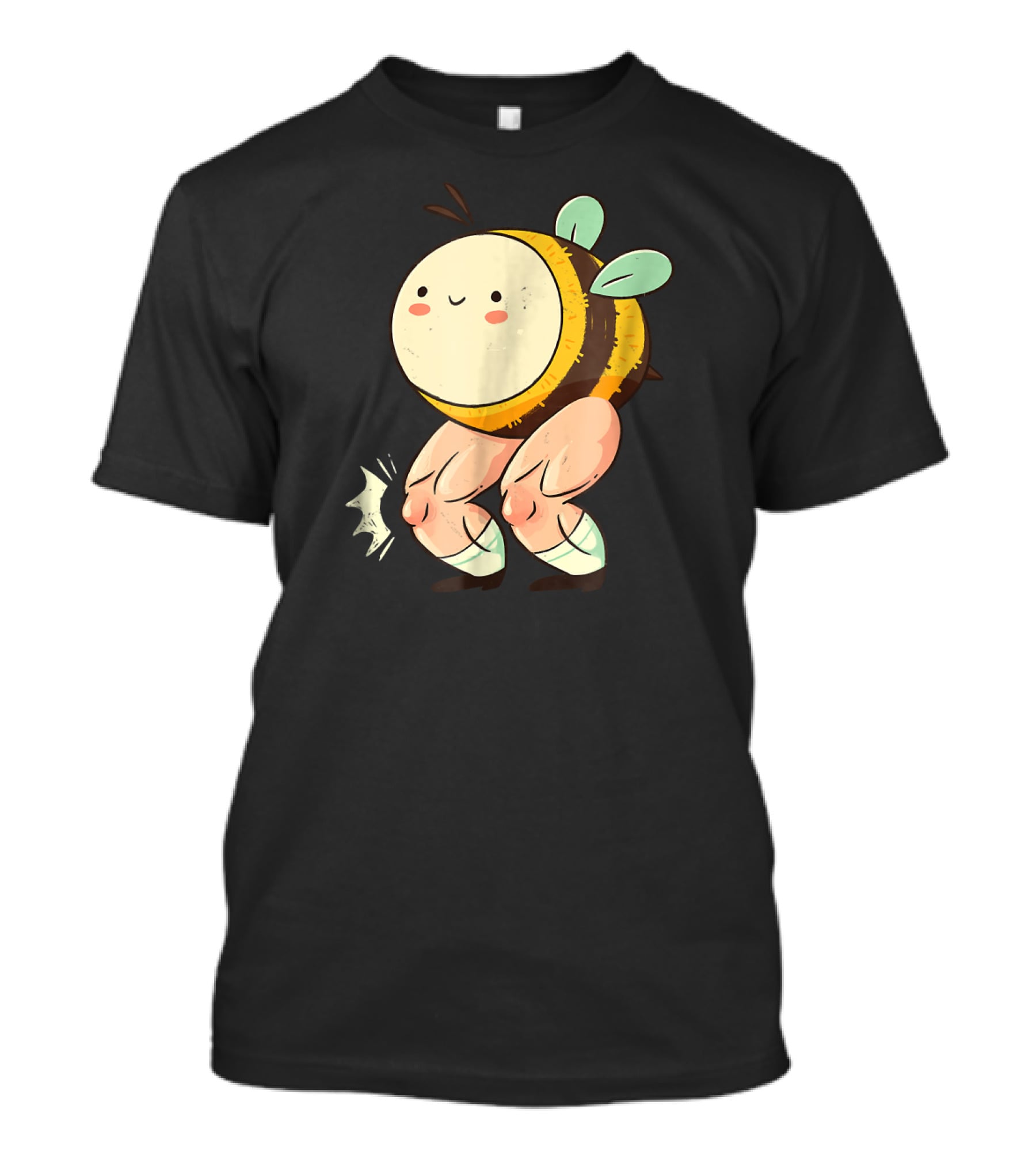 Shirt.Woot The Bee's Knees Adorable Buff Cartoon Bee T-Shirt