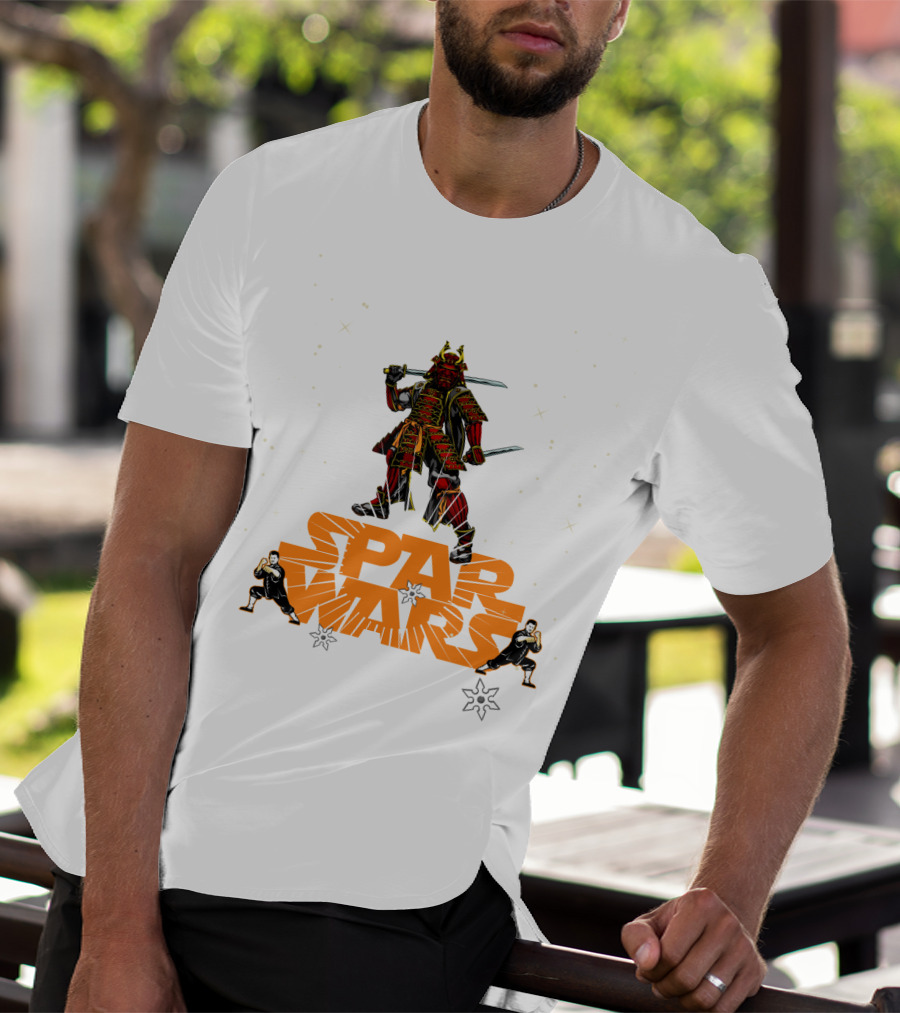 Spar Wars Samurai Kick Boxing Taekwondo MMA T-Shirt