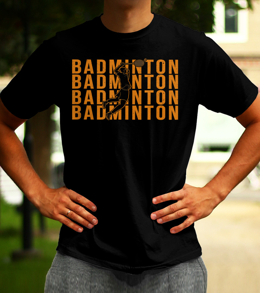 Badminton Enthusiast T-Shirt