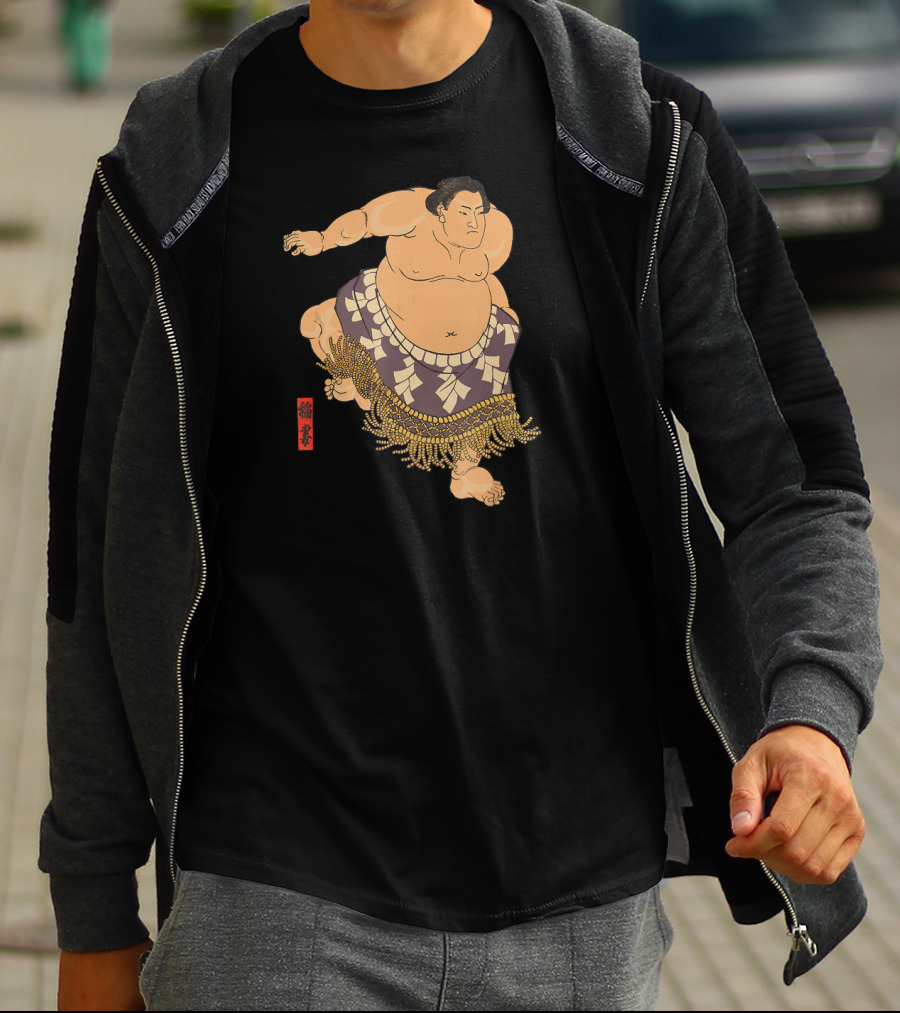 Sumo Wrestler I Love Japanese Sumo Traditional Japanese T-Shirt