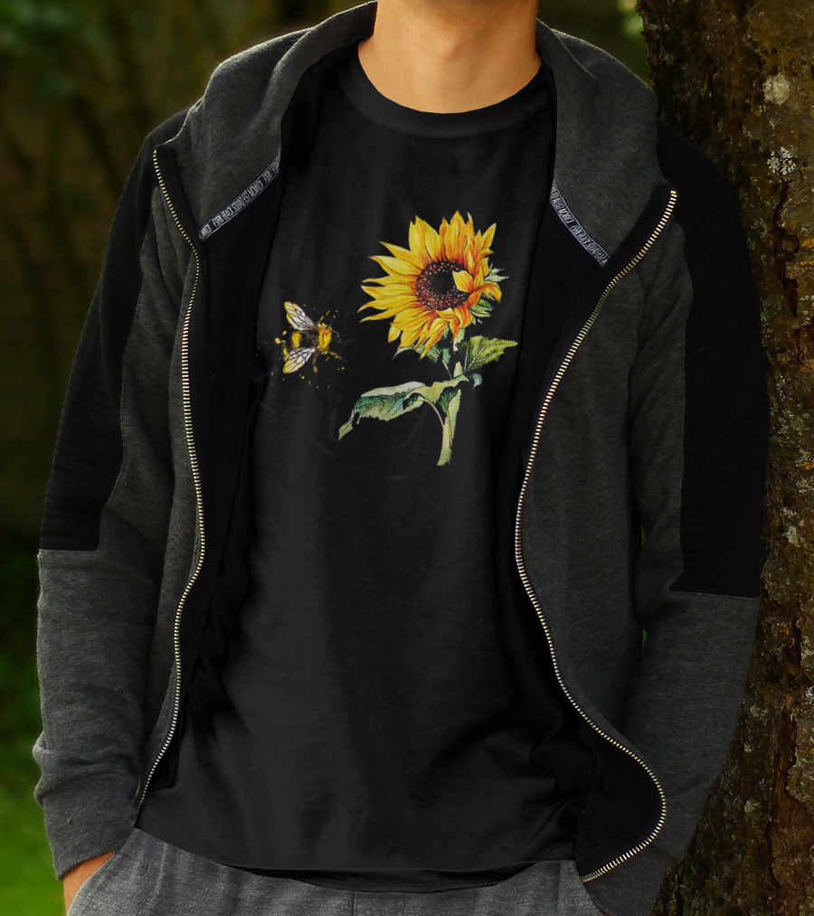 Sunflower Bee Kind T-Shirt