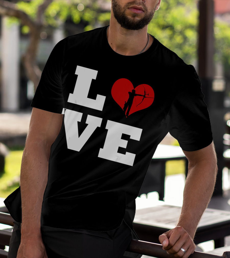 LOVE Archery Heart T-Shirt