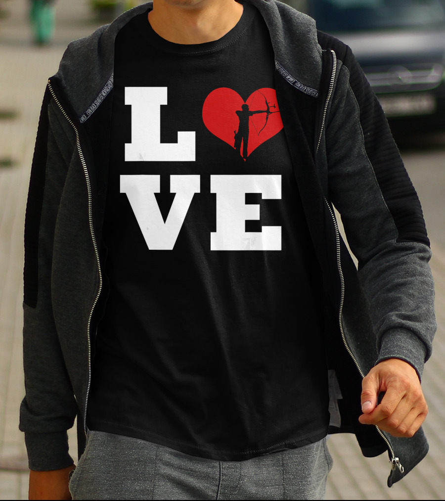 LOVE Archery Heart T-Shirt