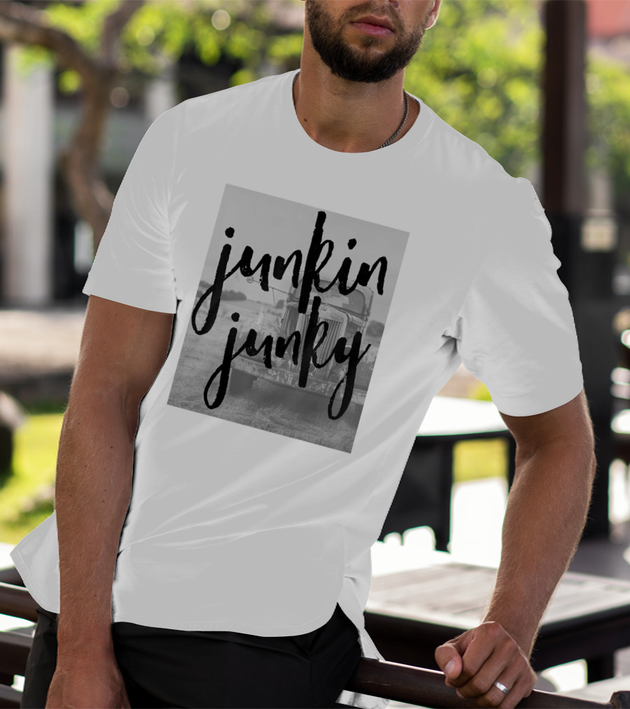 Junkin Junky Vintage Pick Up Truck T-Shirt