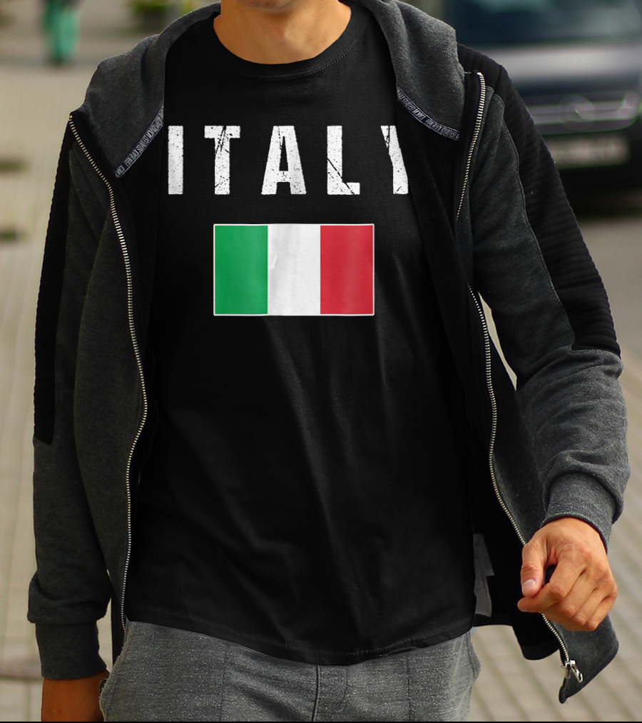 Italy Italian Flag Italia Me T-Shirt