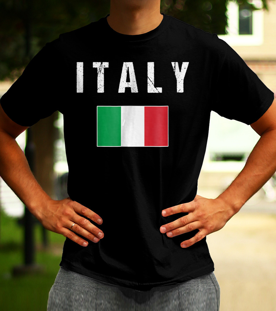 Italy Italian Flag Italia Me T-Shirt