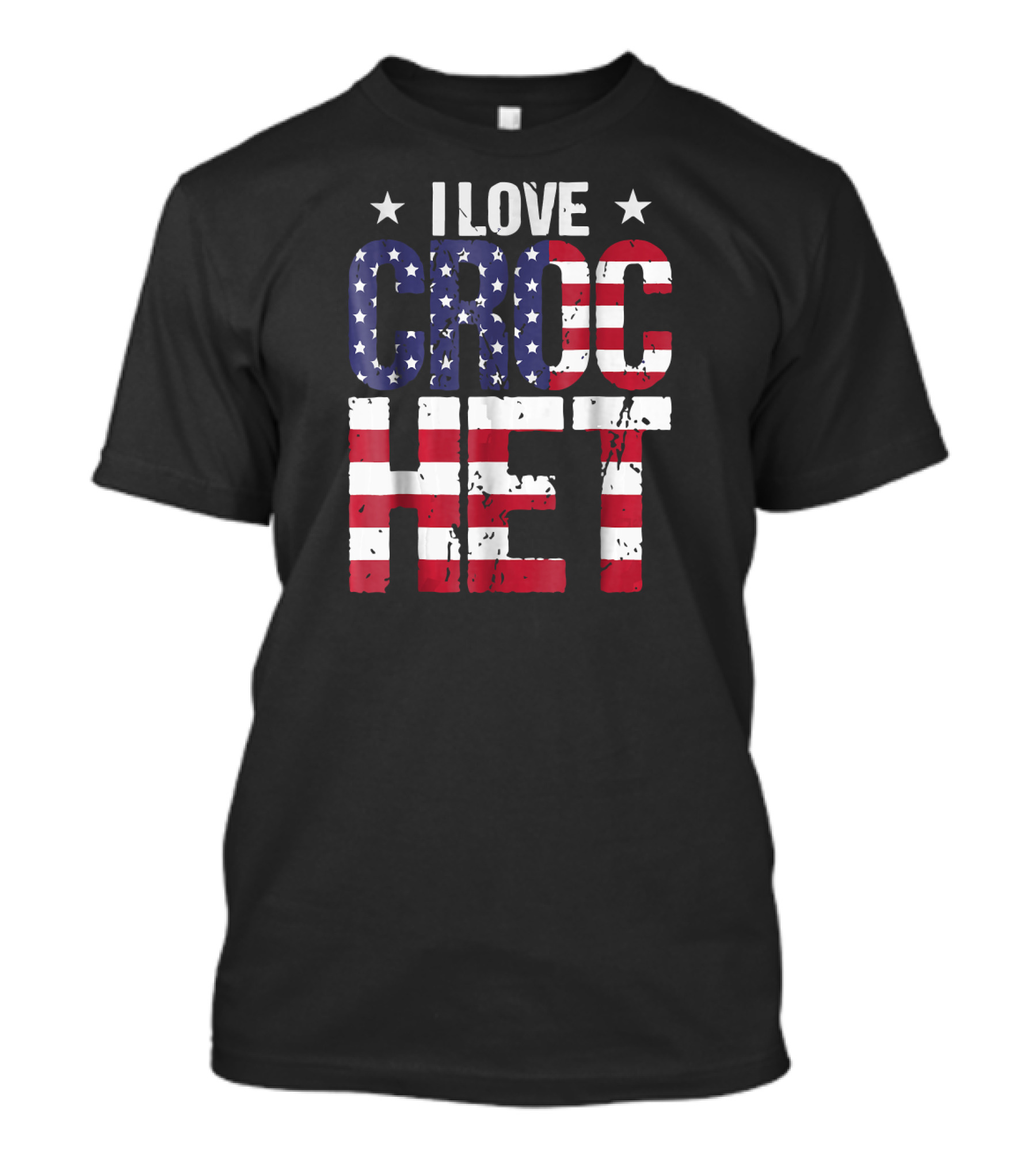 I Love American Crochet Crocheter Crochet Love T-Shirt