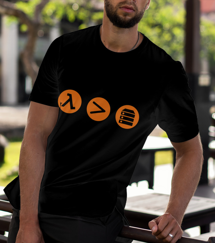 AWS Lambda Greater Than Server T-Shirt