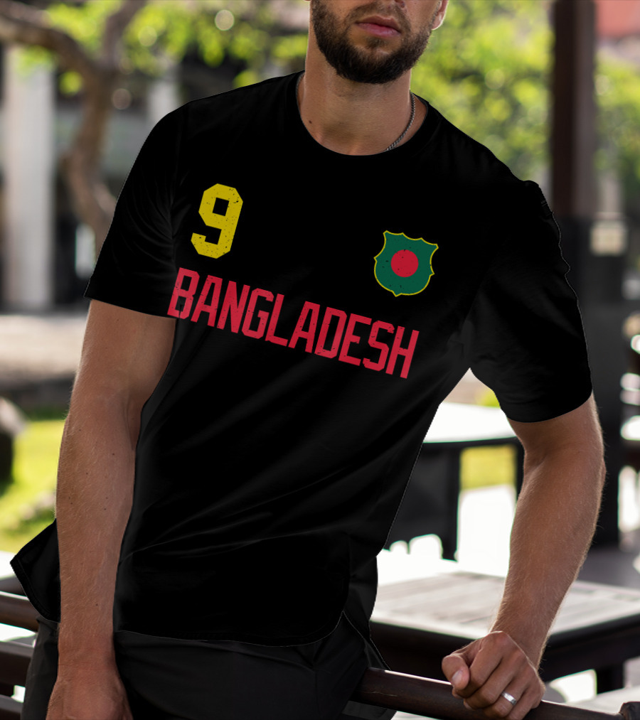 9 Bangladesh Football Soccer Cricket T-Shirt