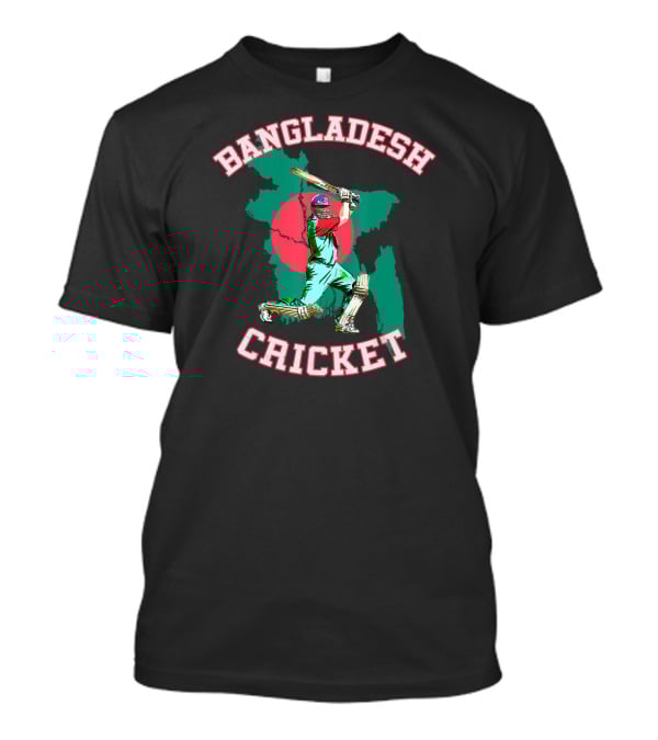Bangladesh Cricket Bangladeshi Batsman Tiger T-Shirt