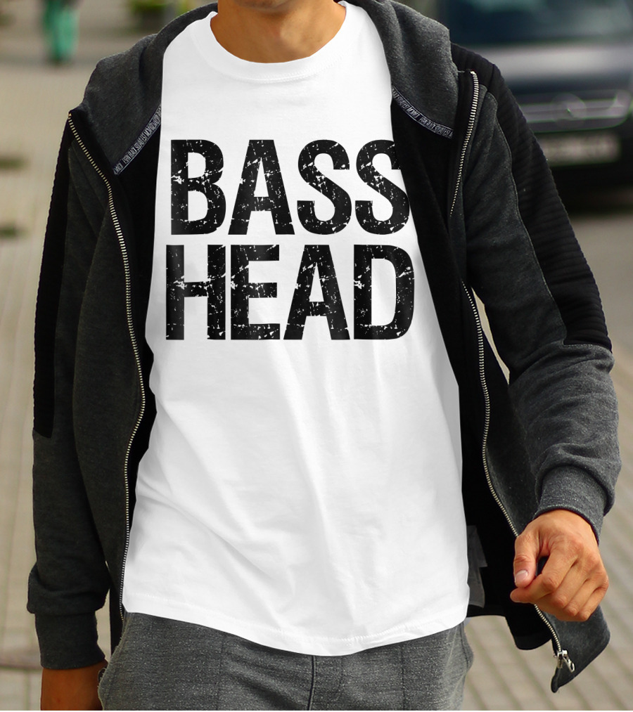 Bass Head EDM Dubstep Trap Basshead T-Shirt