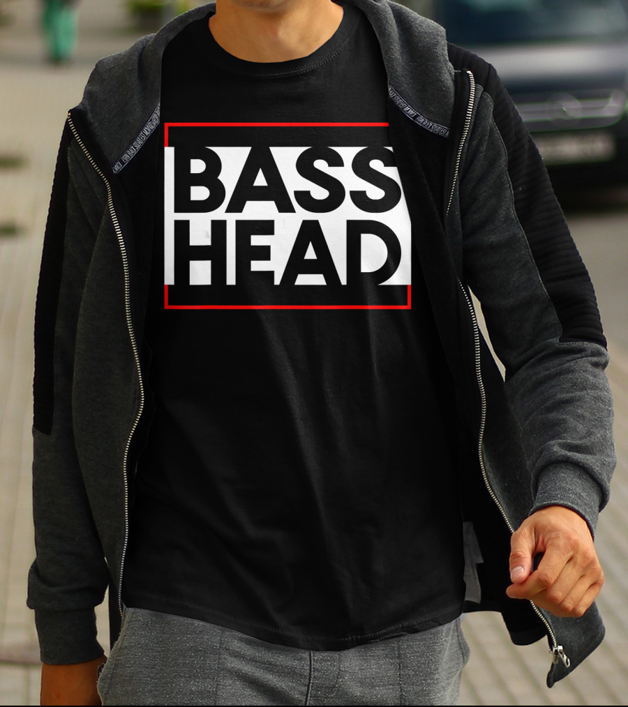 Bass Head Rave EDM Junglist Riddim Dubst T-Shirt