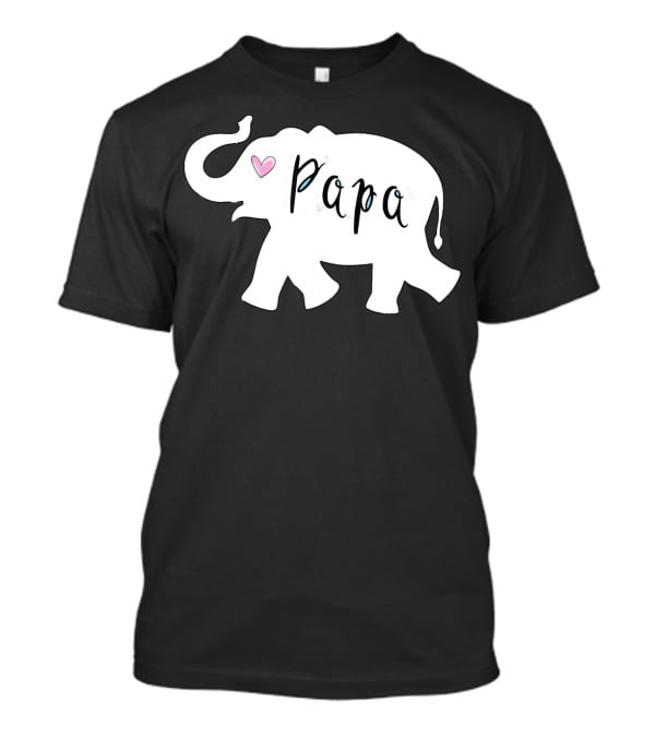 Papa Africa Elephant Father Men's T-Shirt