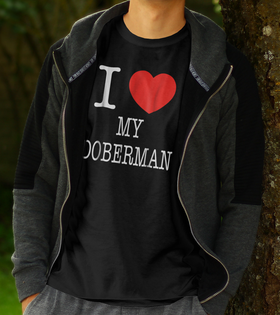 I Heart My Doberman T-Shirt