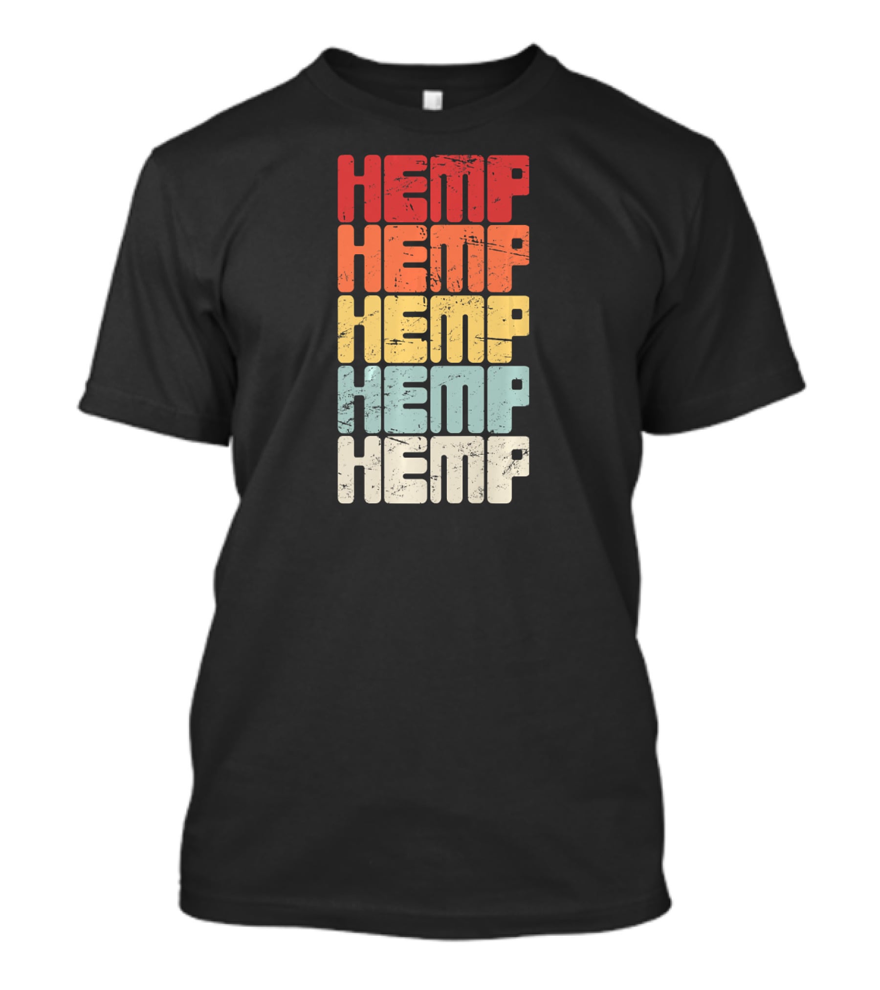Retro Hemp Farming Organic Horticulture T-Shirt