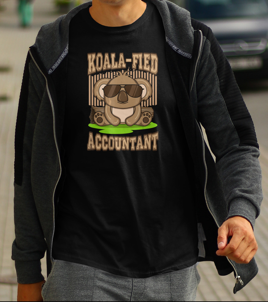 Koala-Fied Accountant Koala Finance T-Shirt