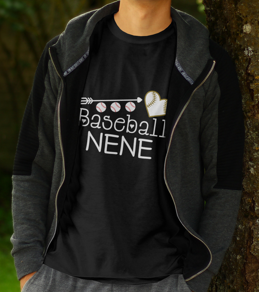 Baseball Nene Arrow Heart Balls T-Shirt