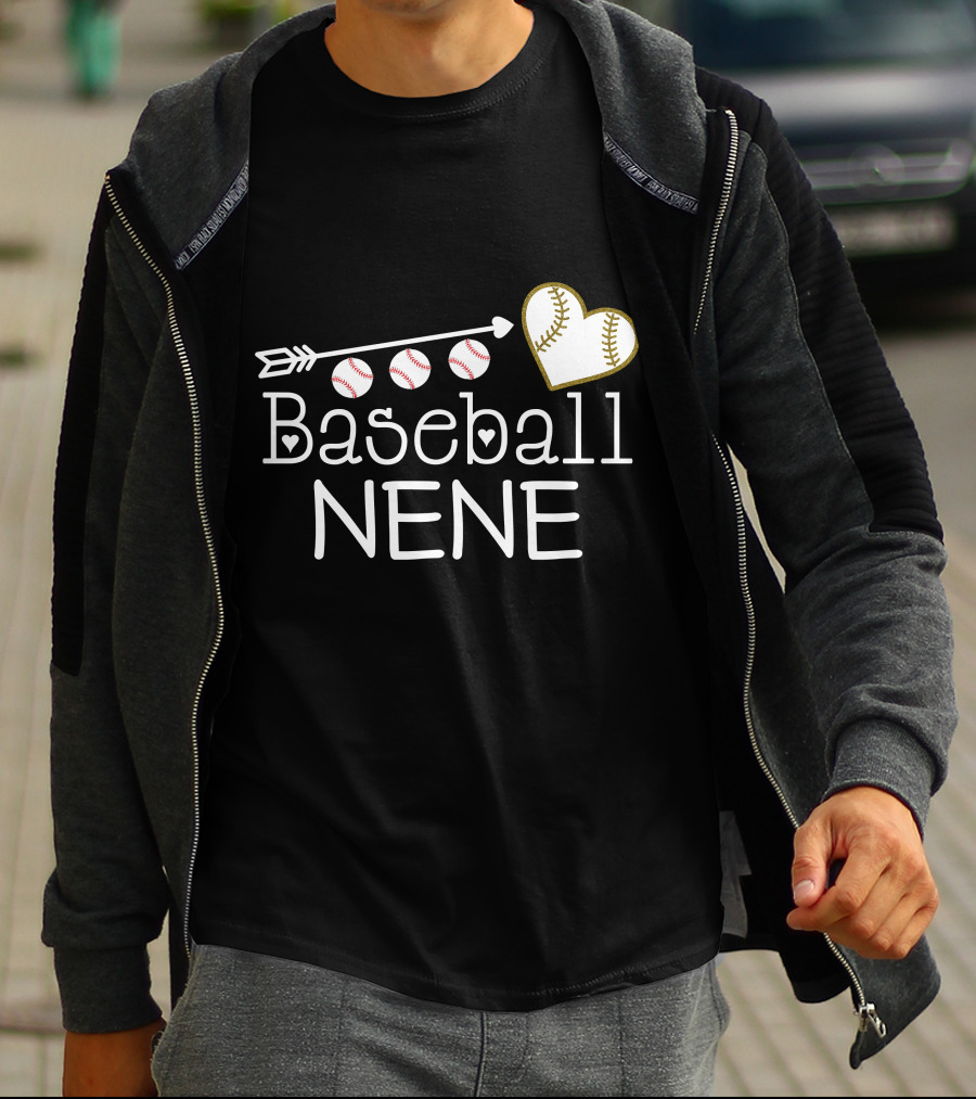Baseball Nene Arrow Heart Balls T-Shirt