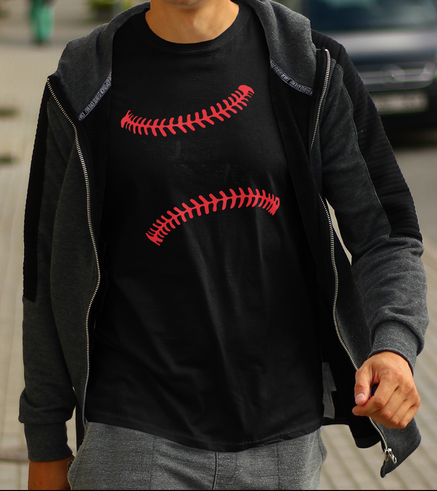 Turn Two Double Play Baseball Stitch T-Shirt