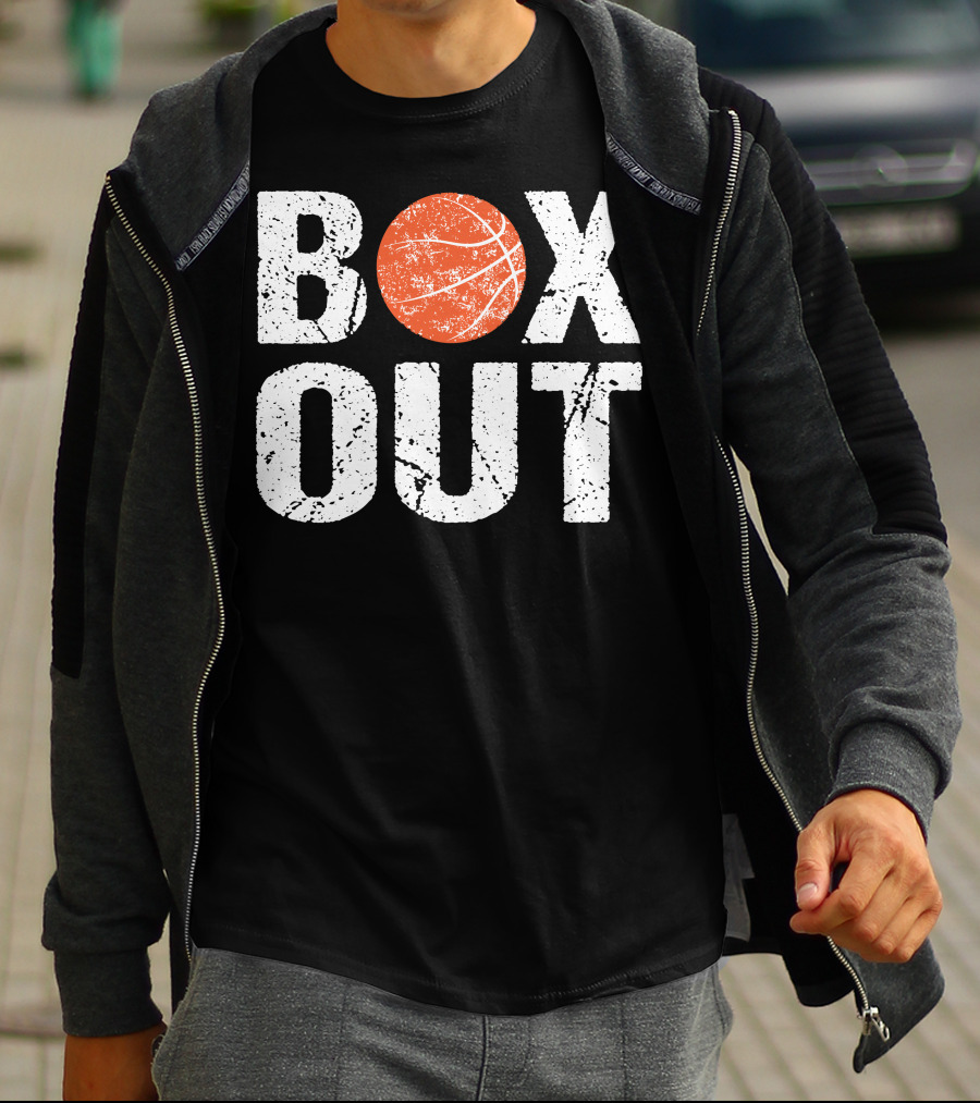 Box Out Basketball Coach Say T-Shirt