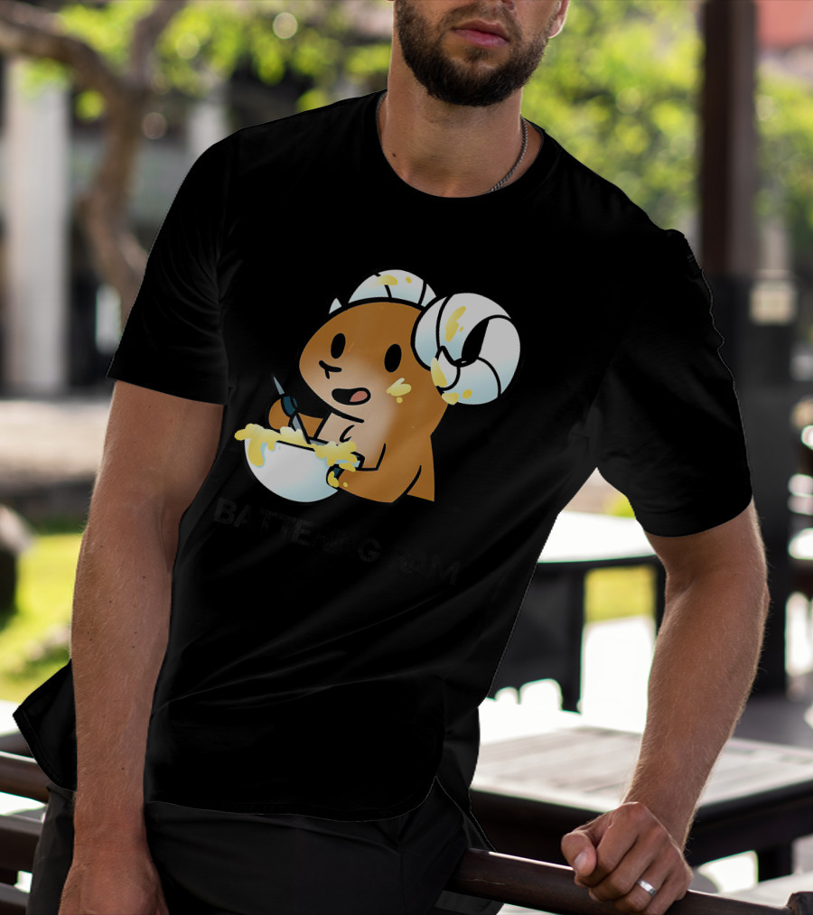 Battering Ram Funny Baking Me Ram Mixing Bowl T-Shirt