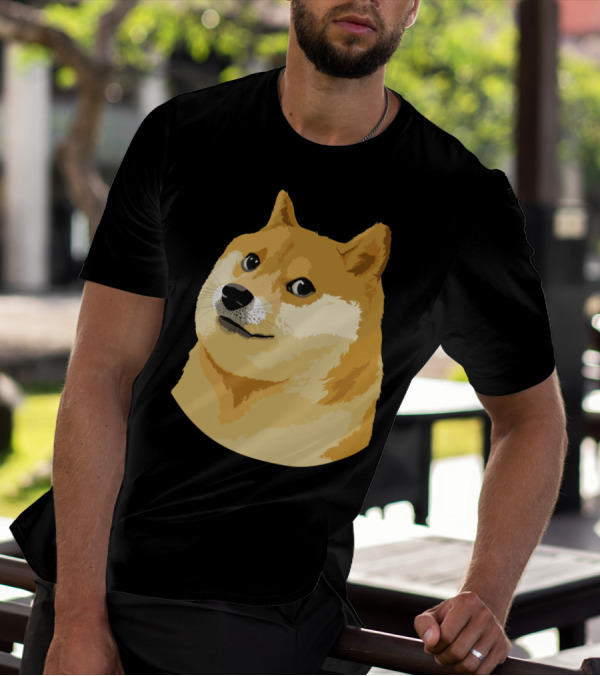 Doge Meme Shiba Inu Funny Looking Dog T-Shirt