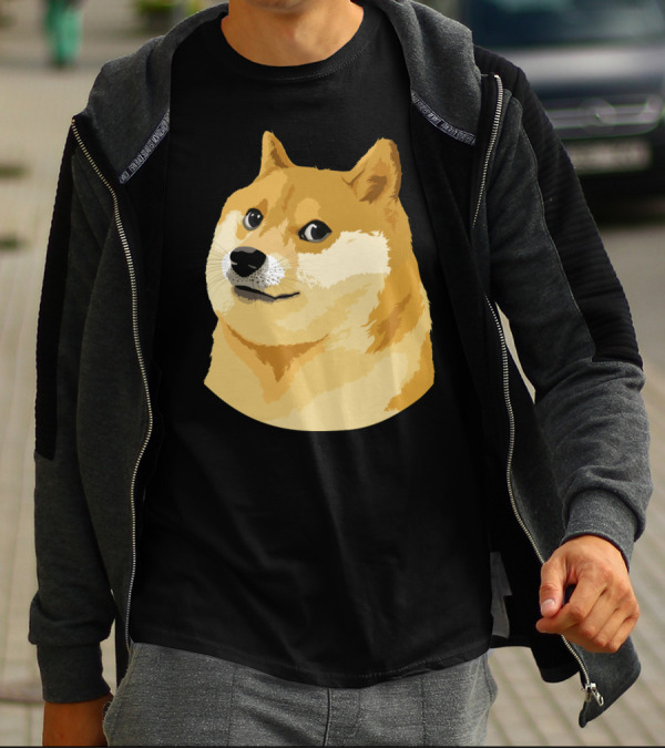 Doge Meme Shiba Inu Funny Looking Dog T-Shirt