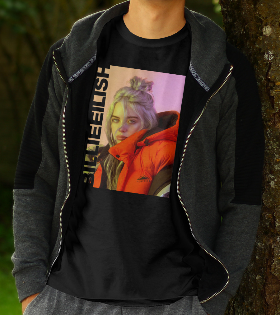 Billie Eilish Penfield Jacket Bold Typography T-Shirt