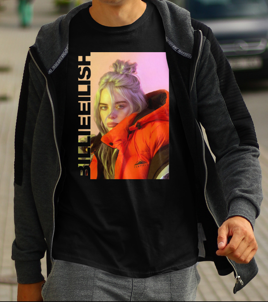 Billie Eilish Penfield Jacket Bold Typography T-Shirt