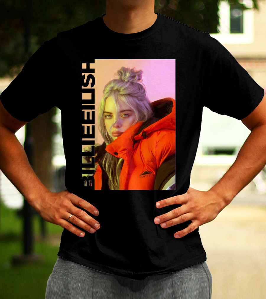 Billie Eilish Penfield Jacket Bold Typography T-Shirt