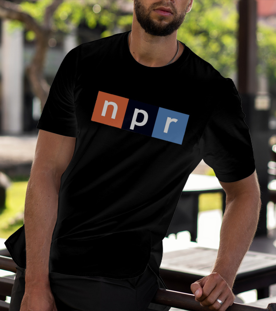Npr Logo Block Lettering T-Shirt