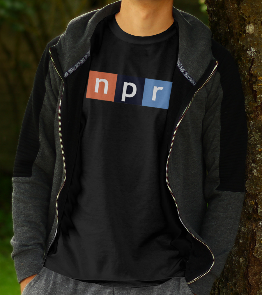 Npr Logo Block Lettering T-Shirt