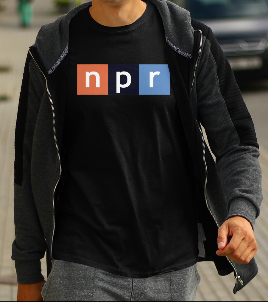 Npr Logo Block Lettering T-Shirt