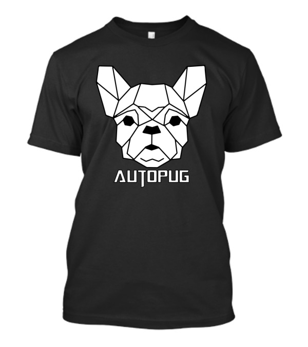 Autopug Polygonal Animal Dog Geometric T-Shirt