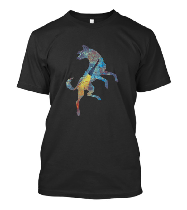 Laika Space Dog Celestial Adventure Astronaut Cosmonaut T-Shirt
