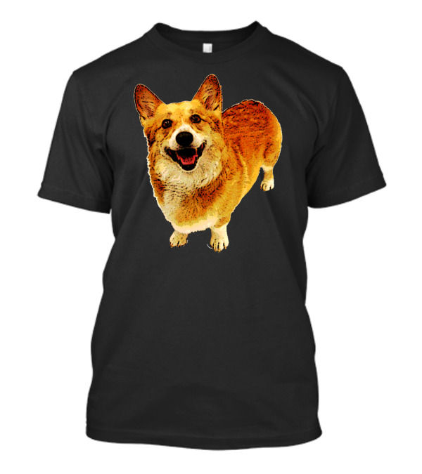 Corgi Nice To Meet You Happy Smiling Dog T-Shirt
