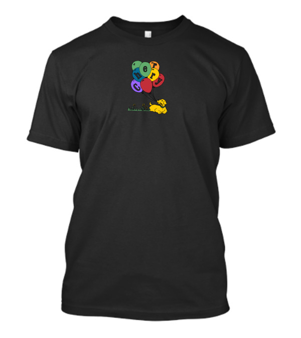 Cheery Balloons Colorful Dog T-Shirt