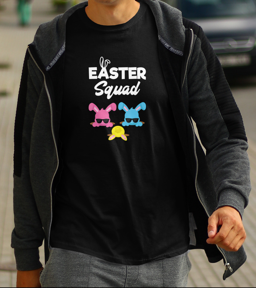 Easter Squad Bunny Family Matching Outfit Egg Hunt T-Shirt