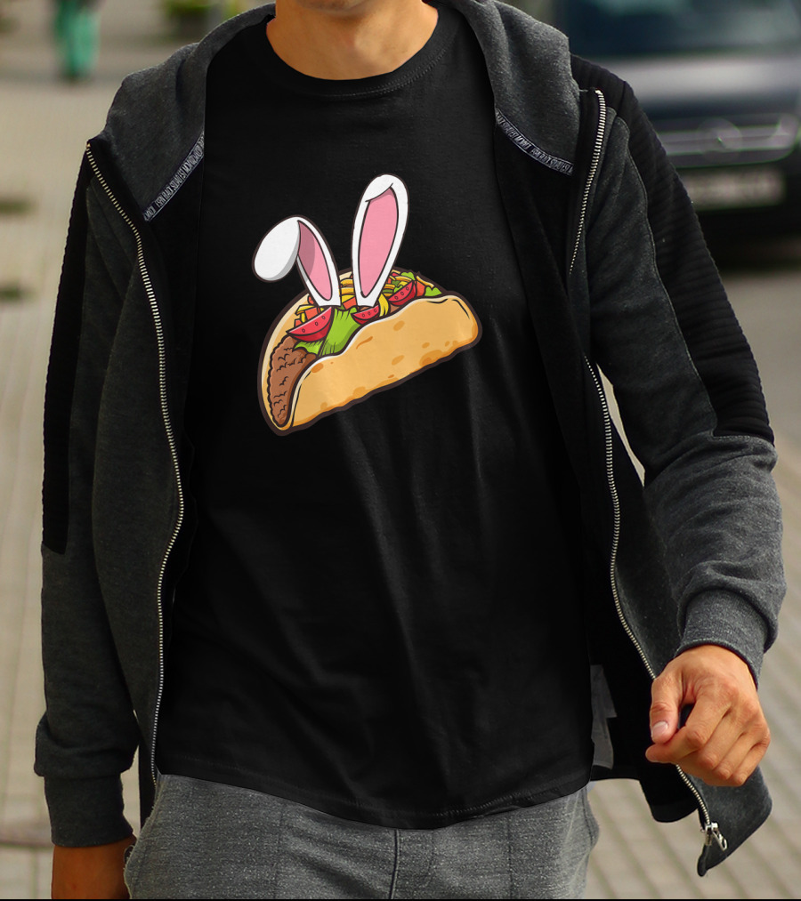 Easter Funny Taco With Bunny Ears T-Shirt