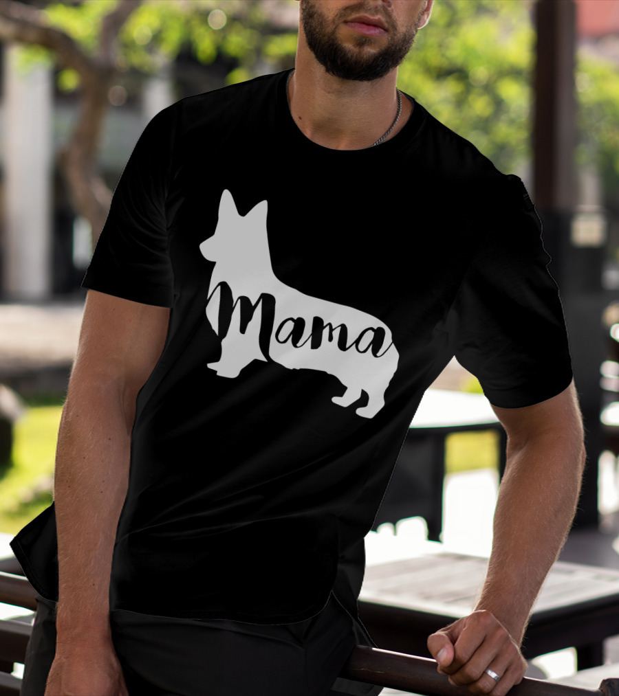 Corgi Dog Mama T-Shirt