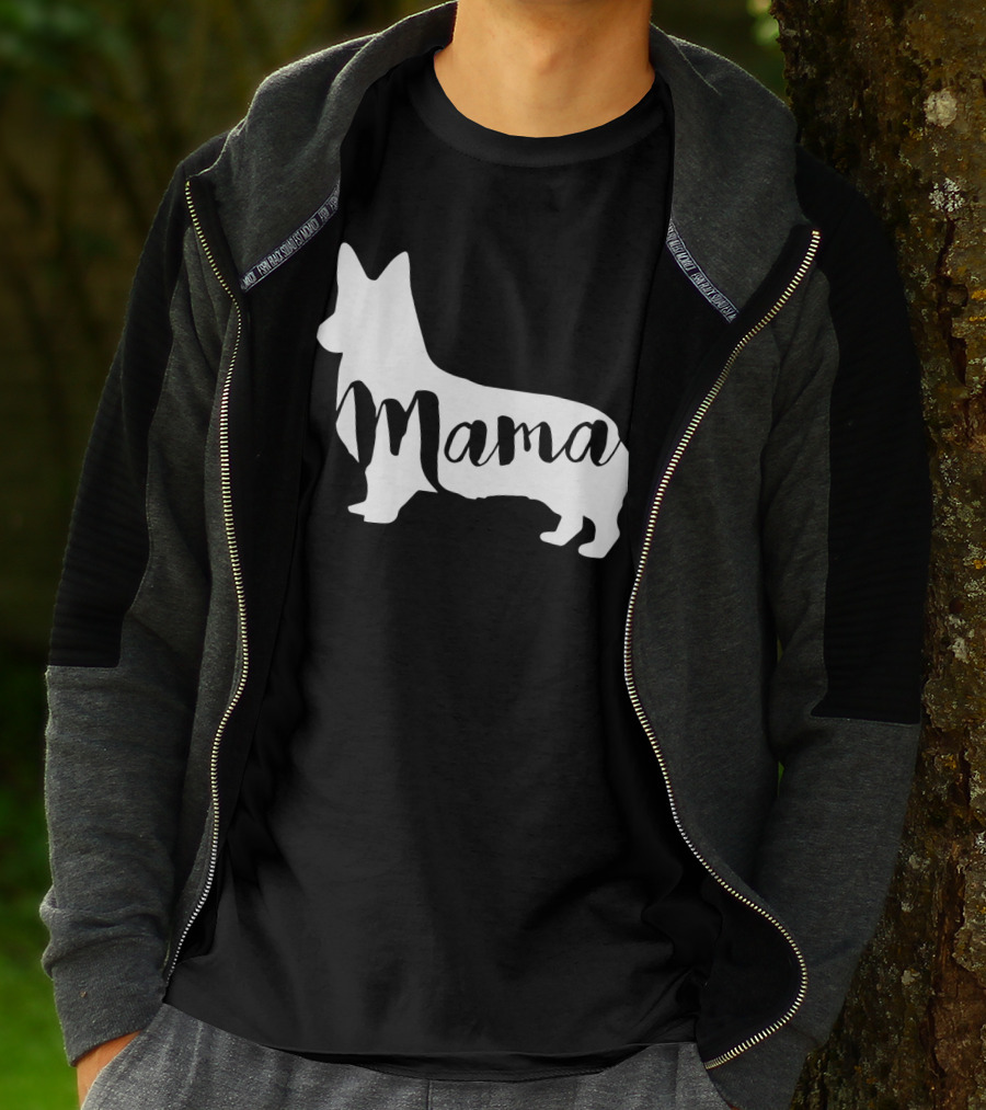 Corgi Dog Mama T-Shirt