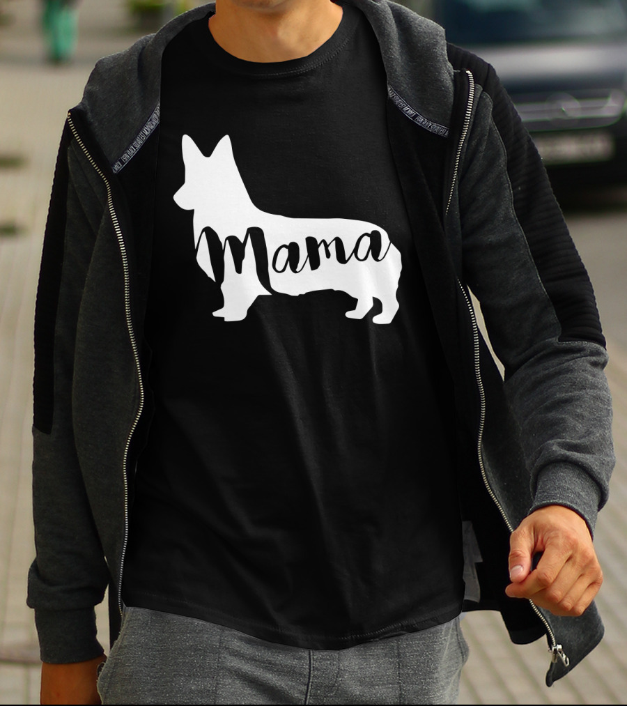 Corgi Dog Mama T-Shirt