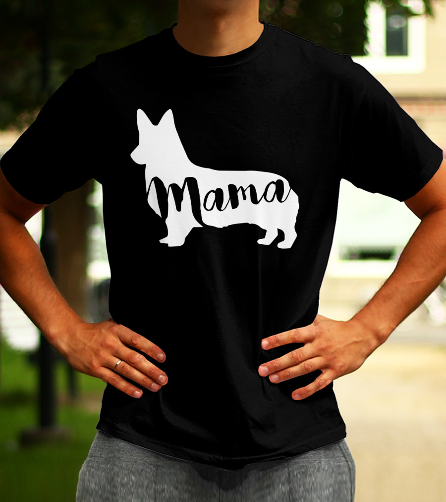 Corgi Dog Mama T-Shirt
