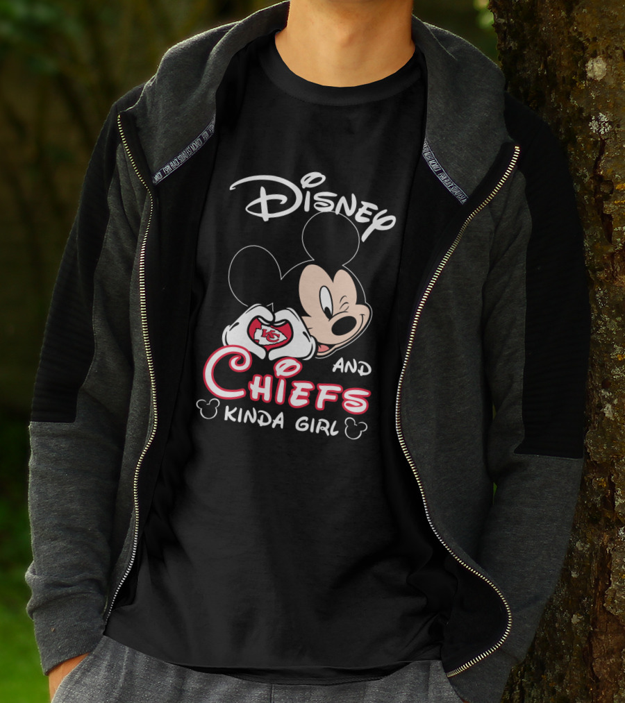 Disney And Chiefs Kinda Girl T-Shirt