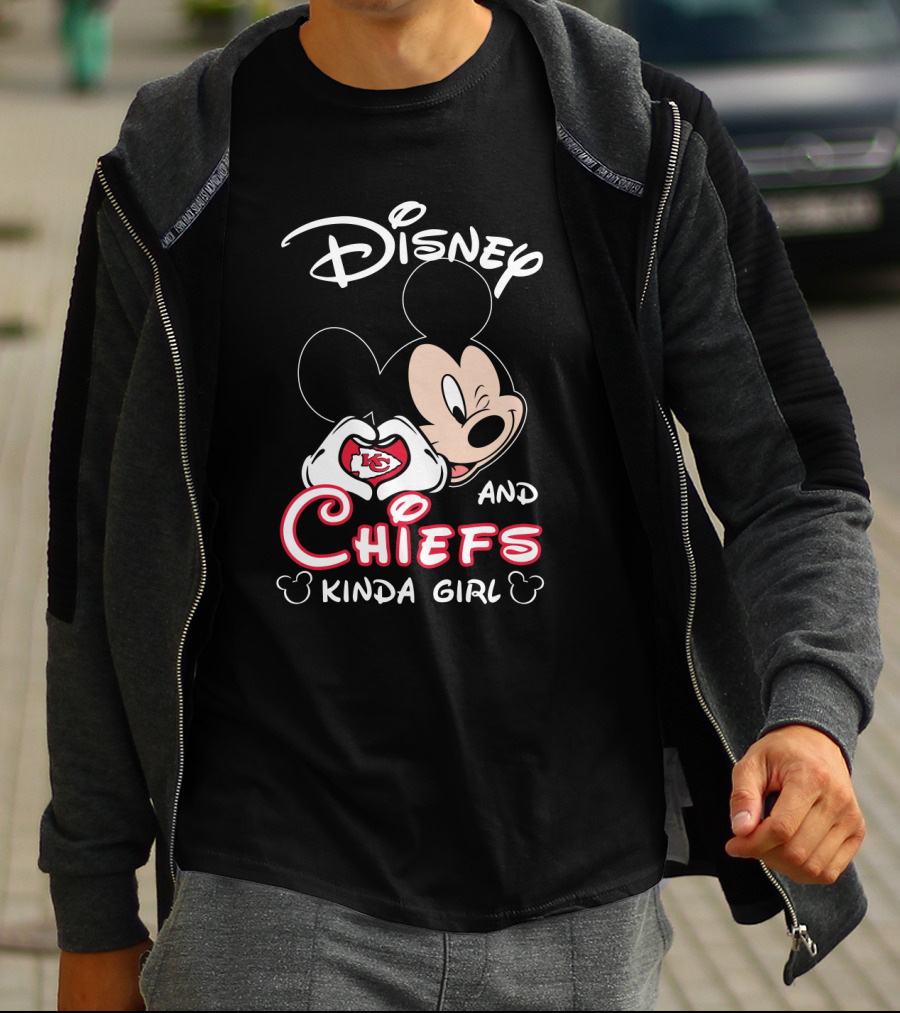 Disney And Chiefs Kinda Girl T-Shirt