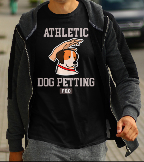 Athletic Dog Petting Pro T-Shirt