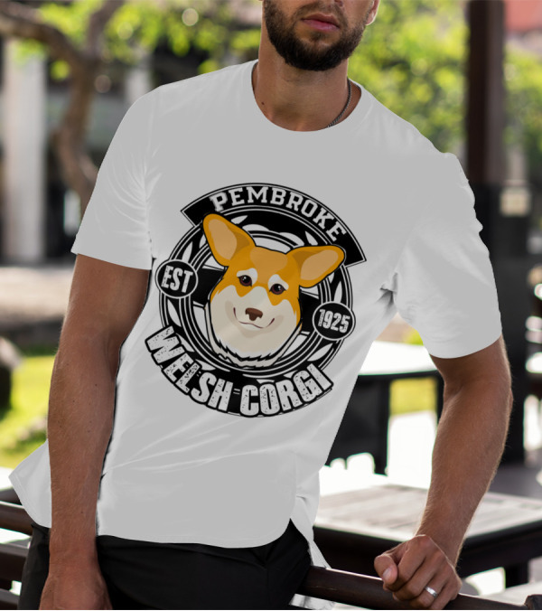 Pembroke Welsh Corgi Est 1925 T-Shirt